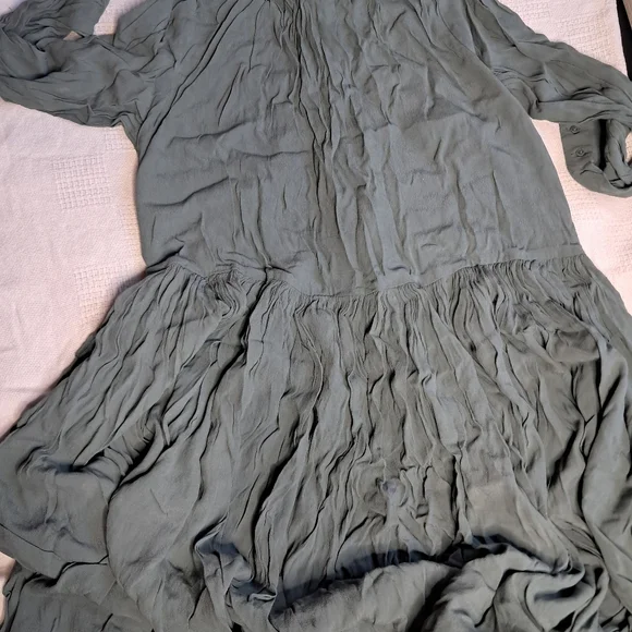 Womens H&M size 8 vintage long sleeve dress - Picture 3 of 9